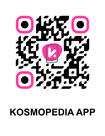 Kosmopedia appka QR kod